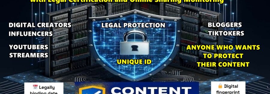 protect your content with legal value