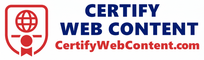 Certify Web Content