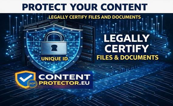 ContentProtector.eu – protect and legally certify your digital files