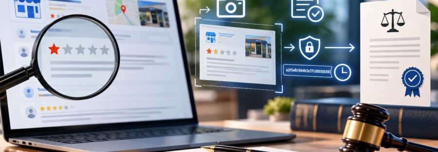Before You Report or Remove a Fake Online Review: How to Preserve Digital Evidence